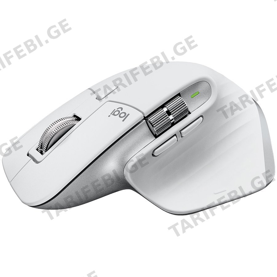 LOGITECH MX Master 3S Bluetooth Mouse - PALE GREY