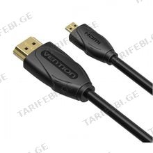 VENTION VAA-D03-B150 BLACK HDMI კაბელი