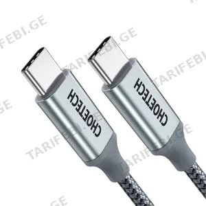 Choetech XCC-1002 PD 100W USB-C to USB-C Nylon Cable
