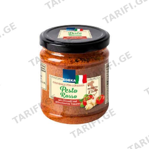 პესტო წითელი /EDEKA/ 190გრ