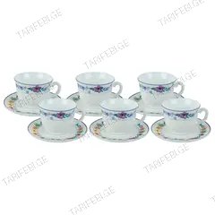 ყავის ჭიქების ნაკრები DannyHome XWB190F_L-12 190მლ 6+6 DH