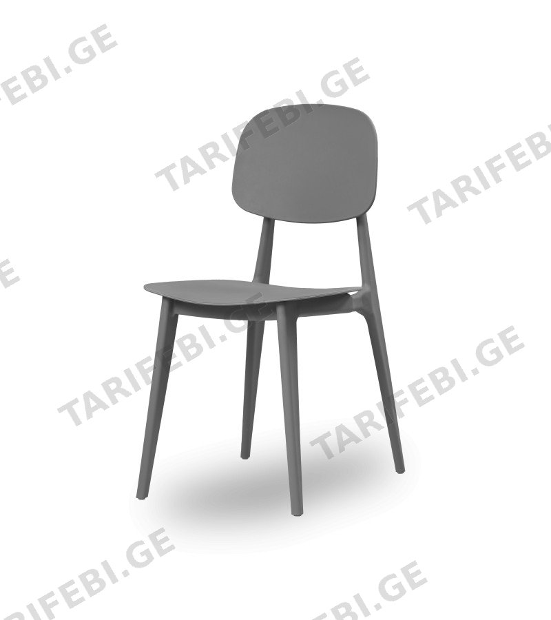 სკამი DSM-ND-9008 ფერი: ნაცრისფერი