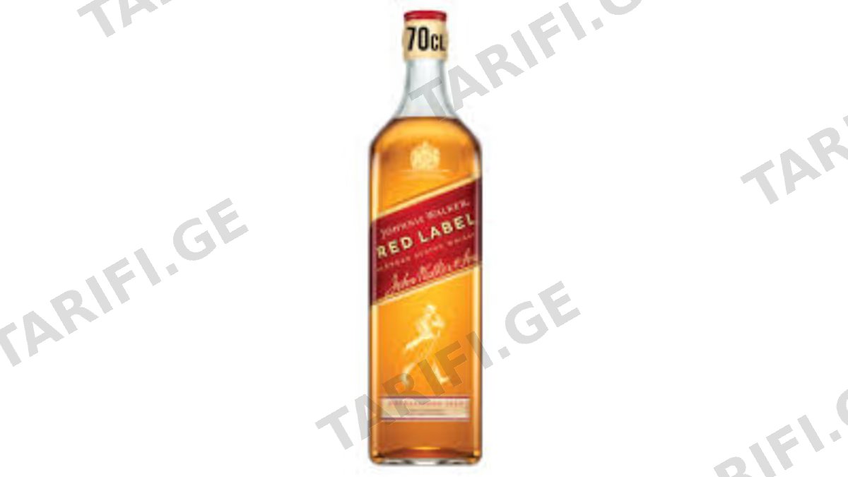 JOHNNIE WALKER 40% 12 RED 0.700
