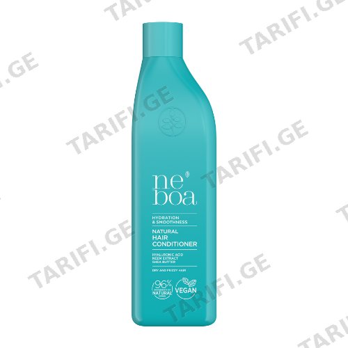 ნებოა - კონდიციონერი Hydration/Smooth დამატენიანებელი და დამაგლუვებელი მშრალი ტიპის თმის 300მლ