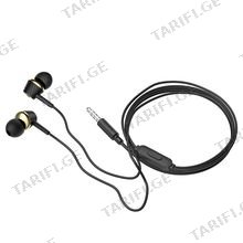 HOCO M70 Graceful universal earphones with mic Black
