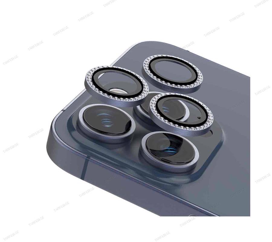 Swarovski Lens Protector Black Crystal for iPhone15/15 Plus