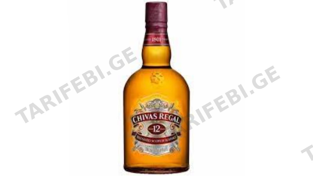 Chivas Regal ვისკი 40% 1ლ