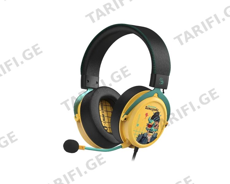 ყურსასმენი A4Tech Bloody M595 Hybridcore Gaming Headset With Mic Renegade Sunset