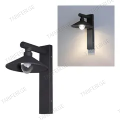 ბაღის სანათი LED 10W 3000K IP54 შავი SH-W2022126T-DB