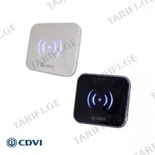 ბარათის წამკითხველი BLACK/WHITE PROXIMITY CARD READER FLUSH MOUNT 125KHz MOONARWB F0101000087