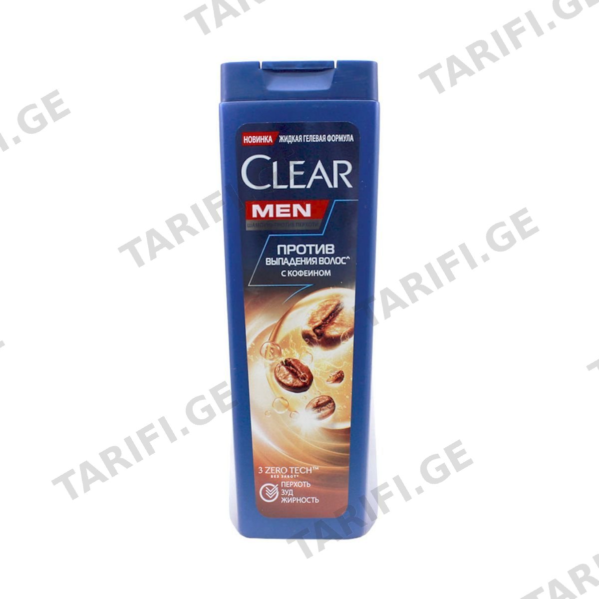 თმის ცვენის შამპუნი 380 მლ 5084 ქლეარი - Clear