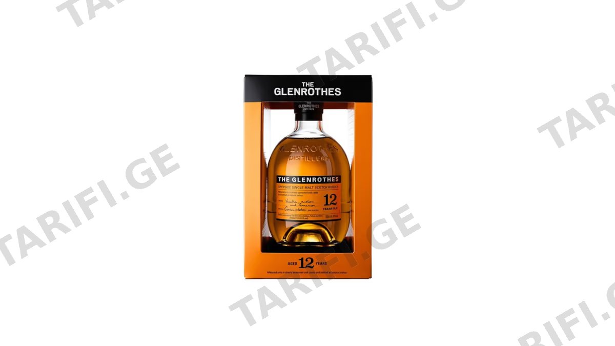 GLENROTHES ვისკი შოტლანდიური 12Y -0.7ლ