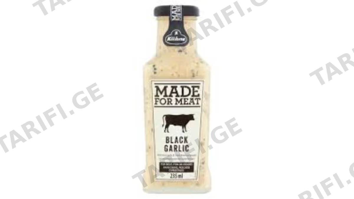 სოუსი შავი ნივრის Made for Meat/235მლ