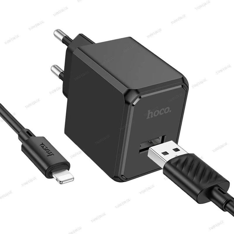 HOCO CS11A  Single Port Charger Black
