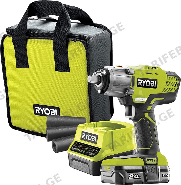ქანჩსახრახნი Ryobi ONE+ R18IW3-120S 18V