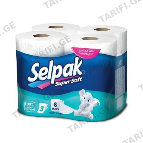 სელპაკ ტ/ქ 6x8ც 3 ფენა (9661037)