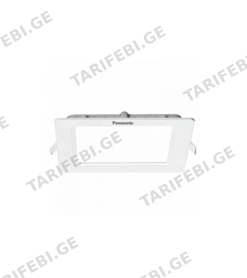 განათება ”LED ჩასასმელი ოთხკუთხა 3000K 18 W LPLC21W183 Panasonic