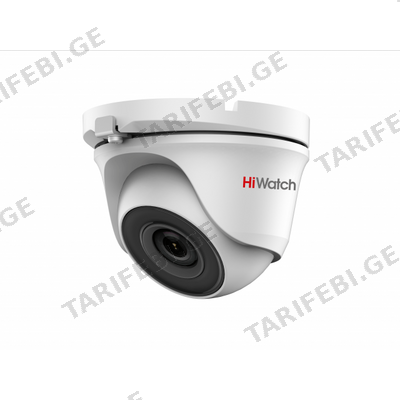 კამერა,Hiwatch, DS-T203(B), 3.6mm,HDTVI,2mp,Turret,Fix,IR20m,,