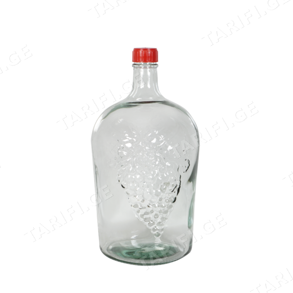 შუშის ბოთლი 5 ლ R38-50