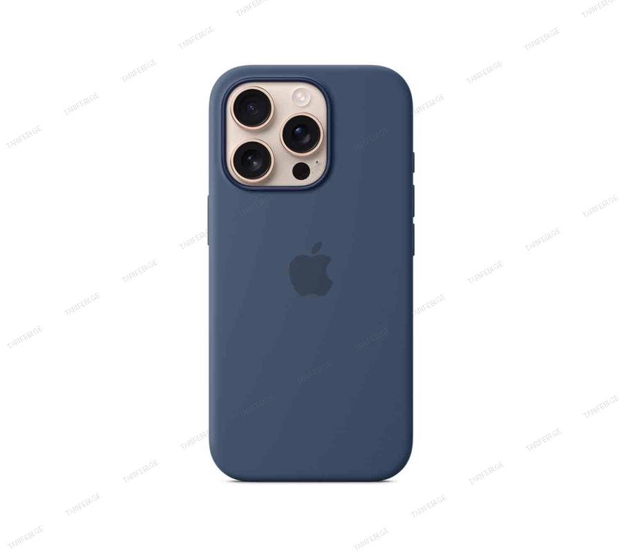 MYYK3ZM/A iPhone 16 Pro Silicone Case with MagSafe – Denim