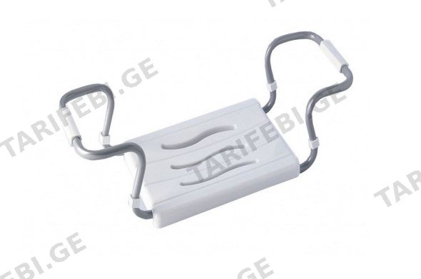 დასაჯდომი აბაზანის P. NOVA BATHTUB SEAT STEEL, WHITE