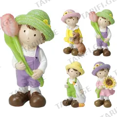 ბაღის ფიგურა GARDEN DECO KIDS 4ASS