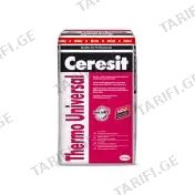 პენოპლასტის წებო Thermo Universal 25კგ CERESIT