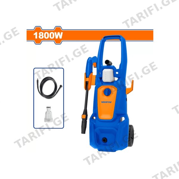 მაღალი წნევით რეცხვის აპარატი 1800 W (WHP3A18) WADFOW