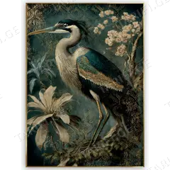 სურათი მინაზე Styler GD FRAMED FA044 GRE 80X120