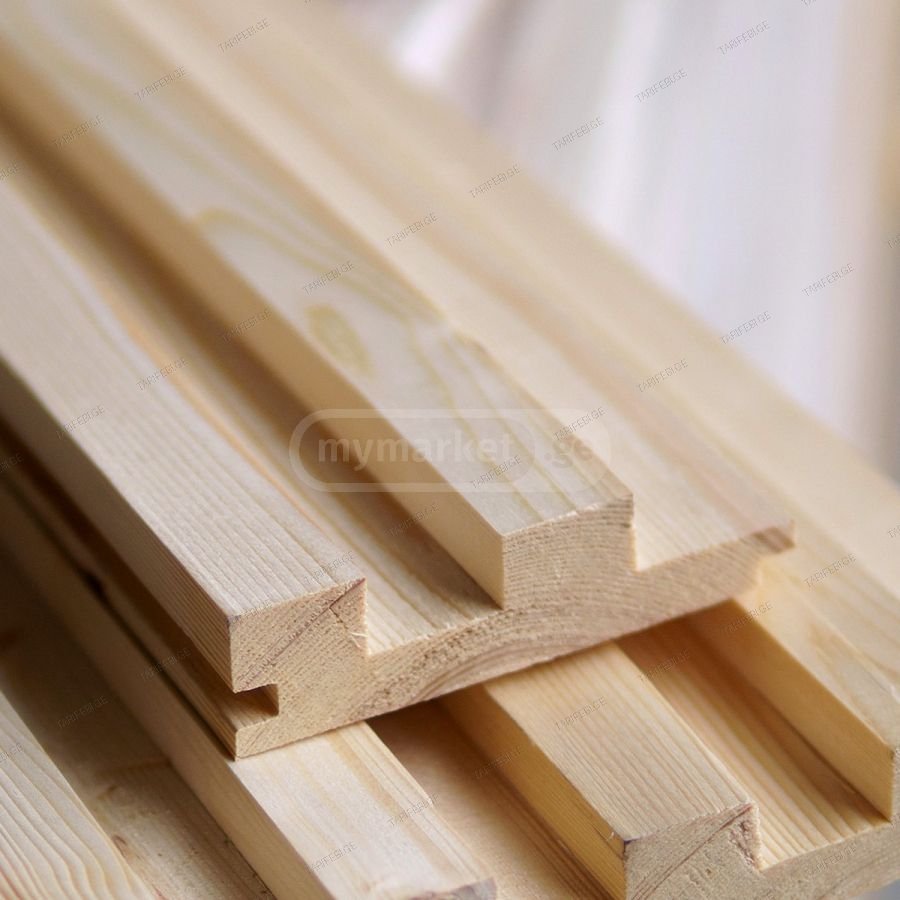ფიჭვის ხაზოვანი პანელი 25X96X3000mm