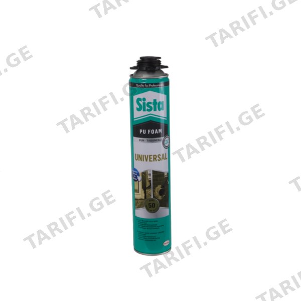 ქაფი პისტოლეტის 750 მლ Sista