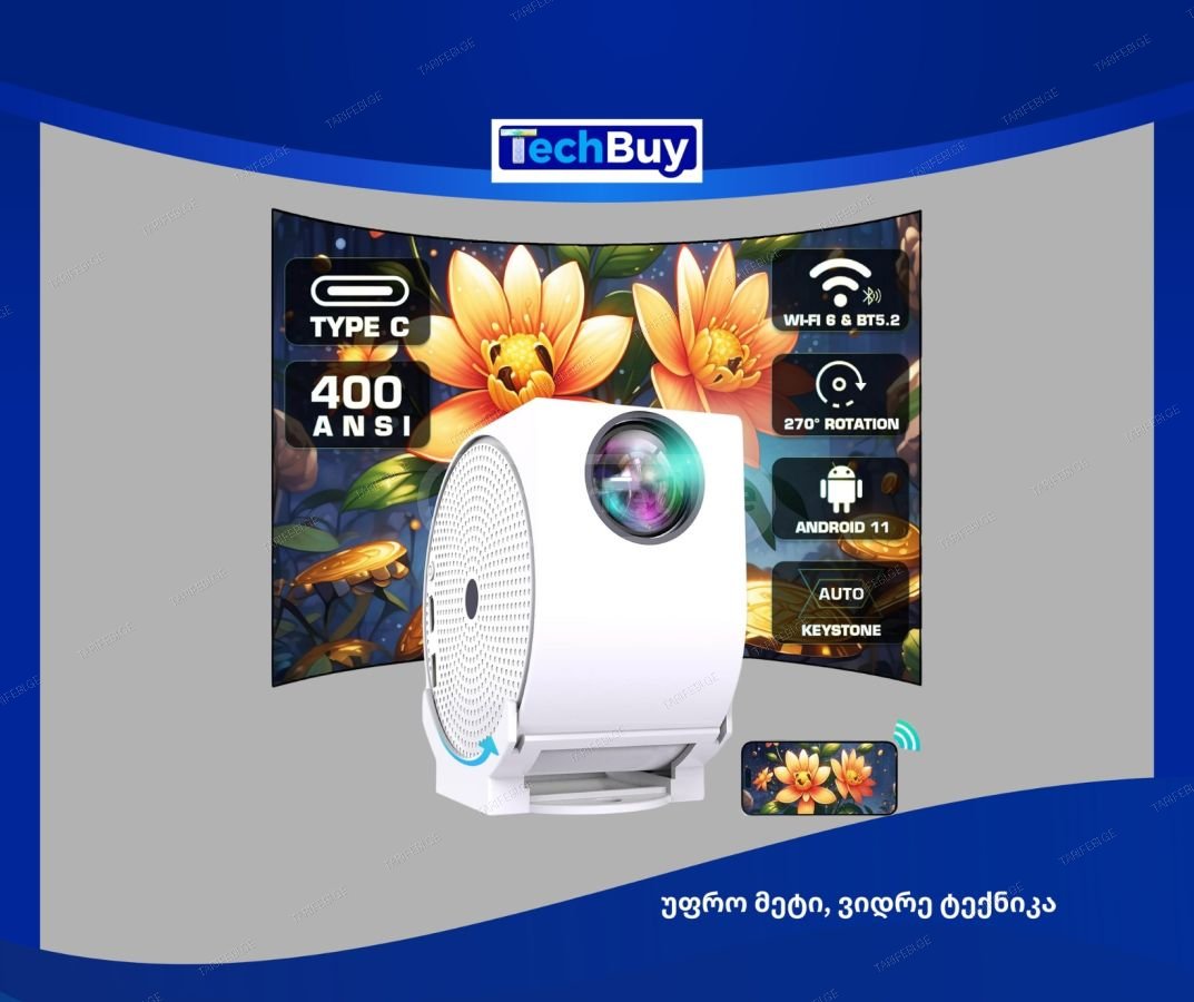 EGOBAS P4 4K ANDROID SMART PROJECTOT