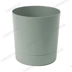 ქოთანი ყვავილის Lamela AURA 280 recycled planter with stand - grey-green 13L
