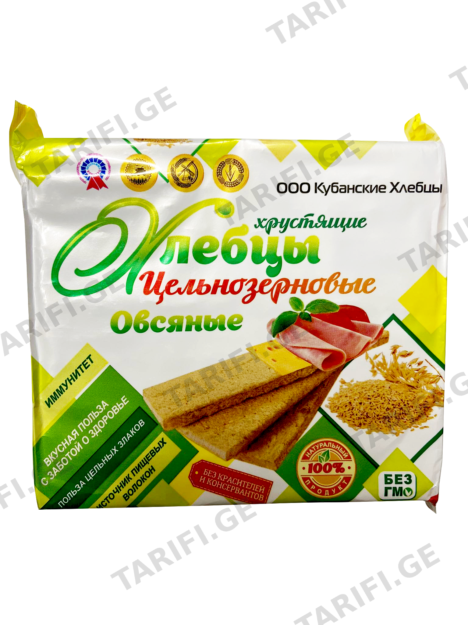 ხრამუნა პური შვრიის 100გრ კუბან ხლებცი