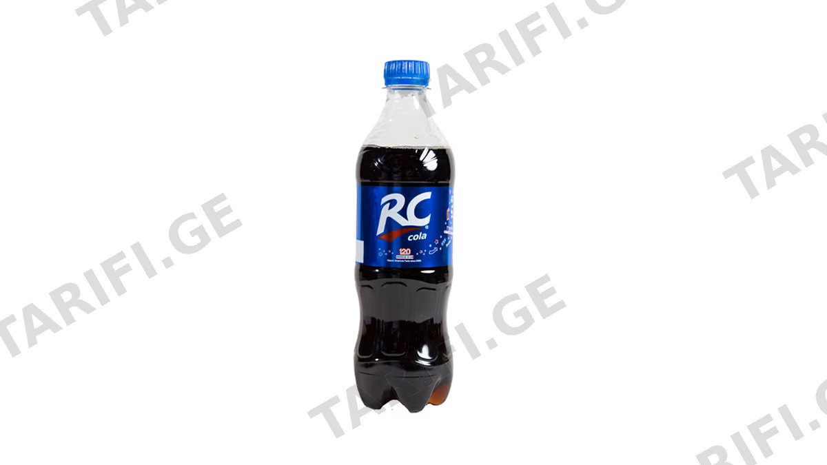 გაზ.სასმელი /RC კოლა/0.5ლ პეტი