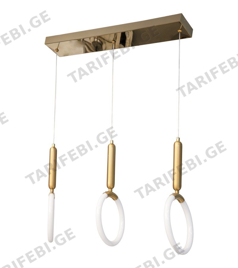 ჭაღი LED GZFM-6036-3C / GOLD 36W (4000K)
