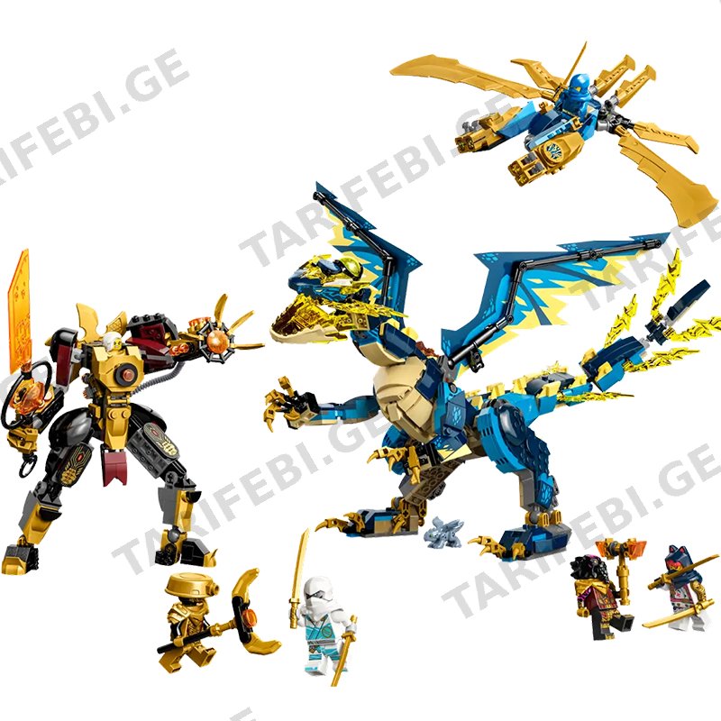 ლეგო LEGO ELEMENTAL DRAGON VS. THE EMPRESS MECH 71796