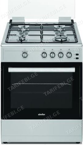 გაზქურა Simfer FG6402 IX