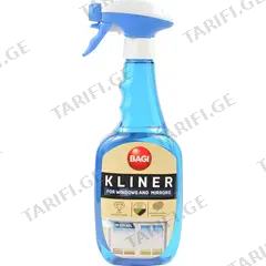 საწმენდი საშუალება მინისთვის Bagi Cleaner spray 500 მლ