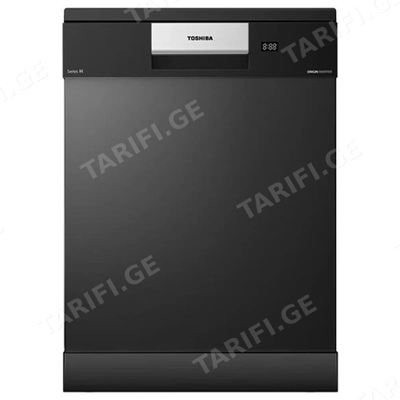 ჭურჭლის სარეცხი მანქანა TOSHIBA DW-14F6(B)-CIS 14 პერსონაზე შავი