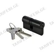 ცილინდრი 60C 30x30/60mm. BL black