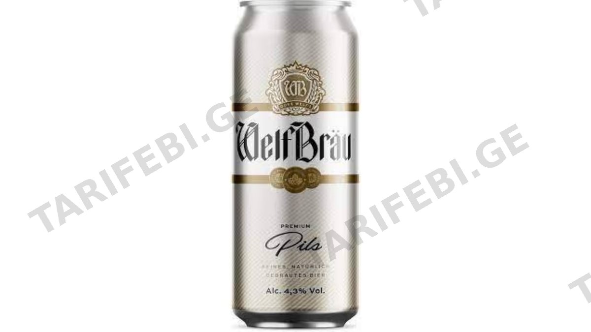 ლუდი Welfbrau - 0.5L