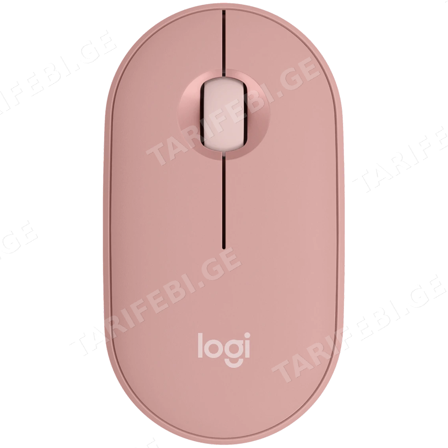 LOGITECH Pebble Mouse 2 M350s - TONAL ROSE - BT - EMEA-808 - DONGLELESS
