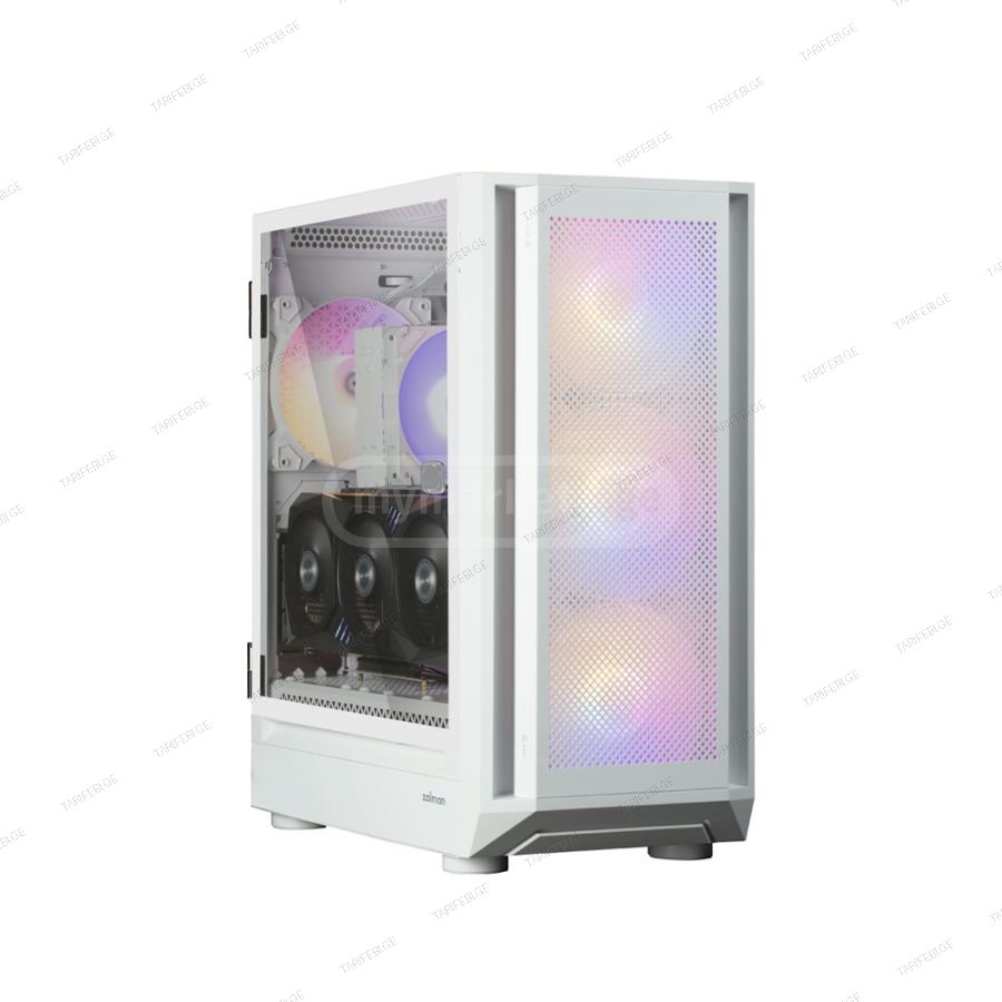 Zalman I6 Mid-Tower ATX PC Case White