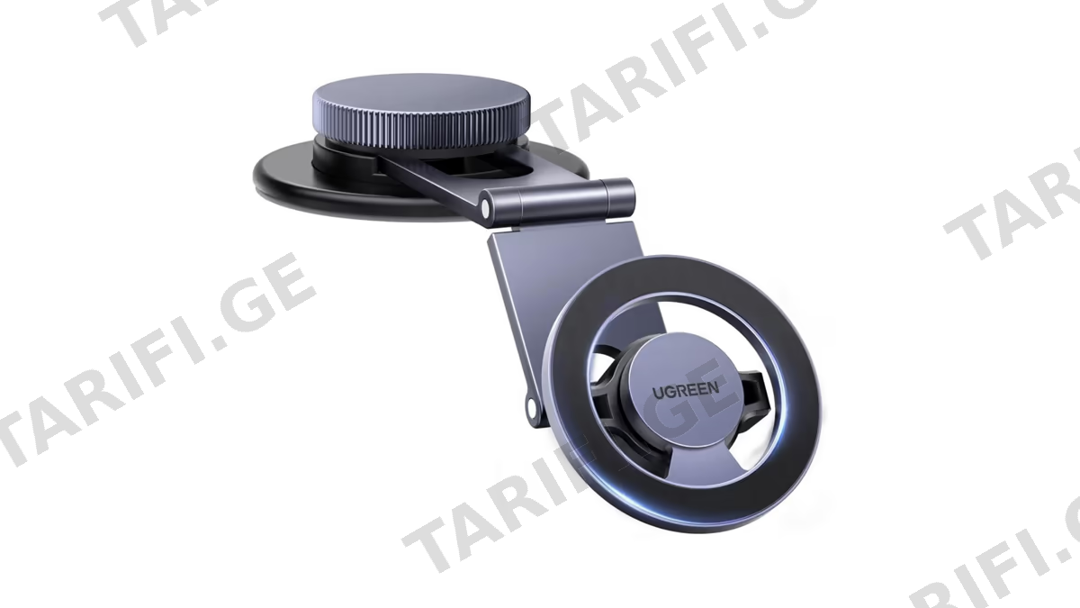 მობილურის დამჭერი UGREEN LP865 (45577), Dashboard Magnetic Car Phone Mount, Gray