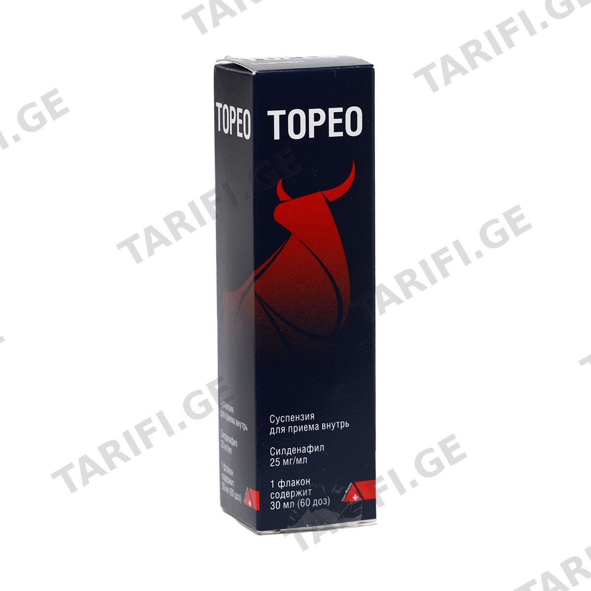 ტორეო - Toreo სპრეი 25მგ/მლ (60დ) 30მლ