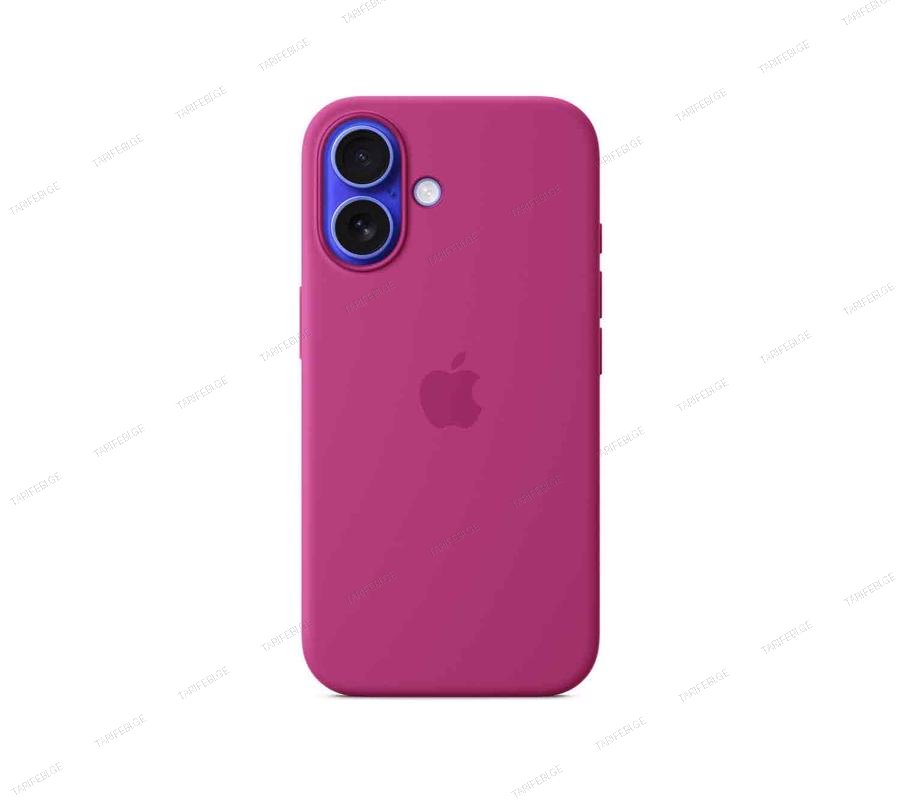 MYY53ZM/A iPhone 16 Silicone Case with MagSafe – Fuchsia
