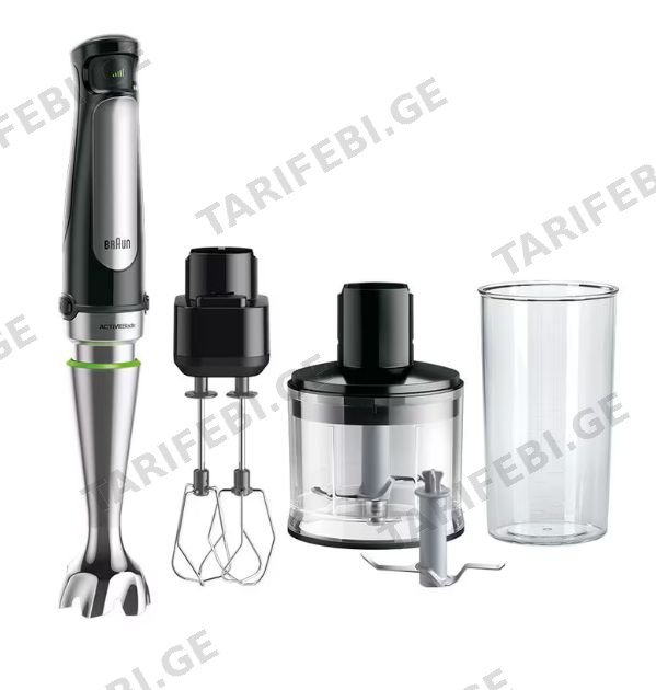 ხელის ბლენდერი პლასტმასი  BRAUN MQ7035XBI