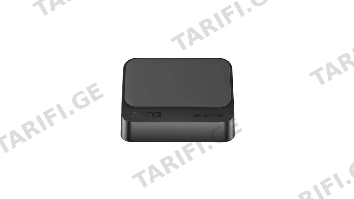 მანქანის ვიდეო რეგისტრატორის მოდული Xiaomi 70mai GPS03, GPS Module, 2m, Black