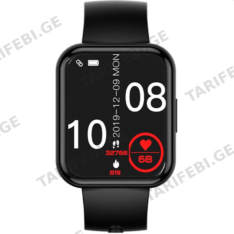 სმარტ საათი CHOETECH WT001 BLACK
